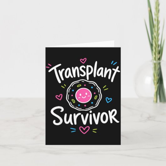 Stem cell transplant survivor karte (Vorderseite)