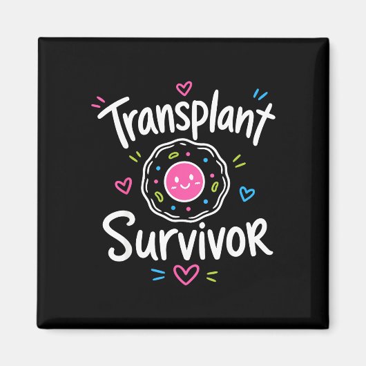 Stem cell transplant survivor magnet (Vorne)