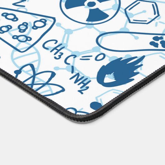 STEM Chemie Science Sketch Doodle Schreibtischunterlage (Ecke)