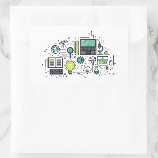 STEM CON 2020 Aufkleber (Tasche)