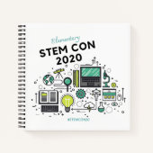 STEM CON 2020-Notebook 2 Notizblock (Vorderseite)