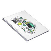 STEM CON 2020-Notebook Notizblock (Rechte Seite)