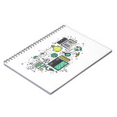STEM CON 2020-Notebook Notizblock (Linke Seite)