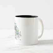 STEM CON 2020-Tasse Zweifarbige Tasse (VorderseiteRechts)