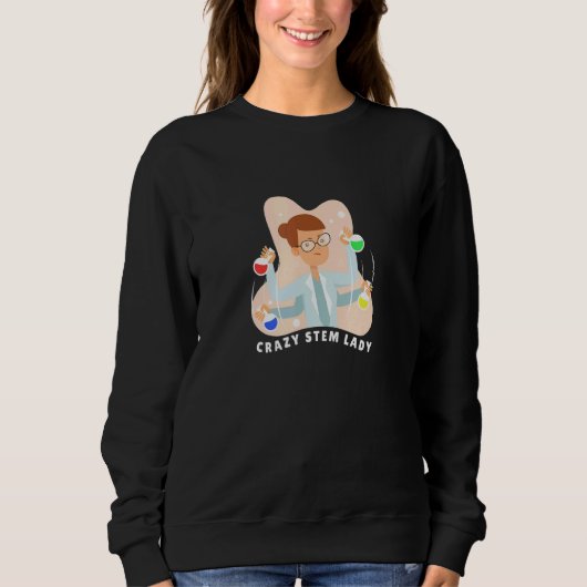Stem Crazy Science Experiment G Sweatshirt (Vorderseite)