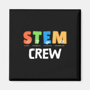 Stem Crew Matching Team Squad Byck Zur Schule Lehr Magnet