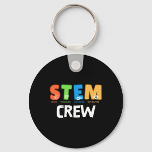 Stem Crew Matching Team Squad Zurück zur Schule Un Schlüsselanhänger