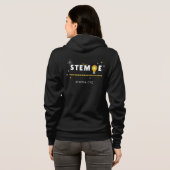 STEM ・ E Zipper Sweatshirt (Schwarz voll)