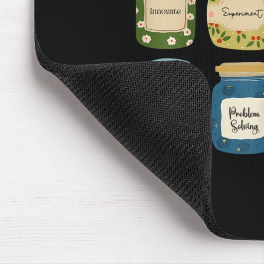 Stem Is My Jam Teacher Science Tech Engineering Ma Mousepad (Ecke)