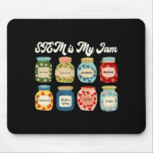 Stem Is My Jam Teacher Science Tech Engineering Ma Mousepad (Vorne)