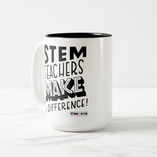 STEM-Lehrer machen eine andere Tasse (Vorderseite Links)