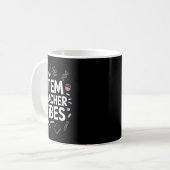 Stem-Lehrer Vibes, Dampf Wissenschaft Mathematik U Kaffeetasse (Vorderseite Links)