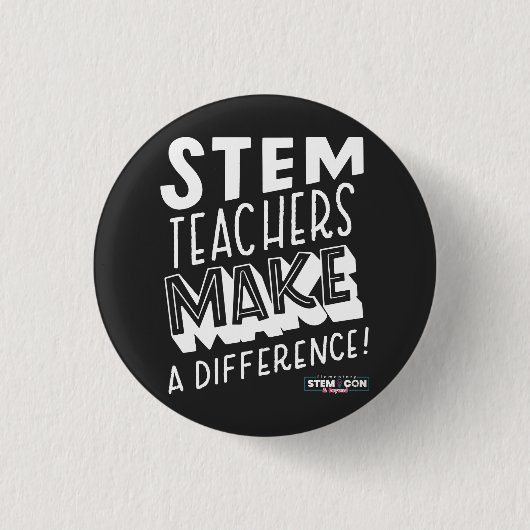 STEM-LehrerInnen unterstreichen die Schaltfläche Button (Vorderseite)
