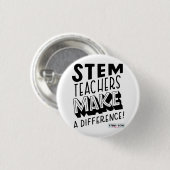 STEM-LehrerInnen unterstreichen die Schaltfläche Button (Vorne & Hinten)