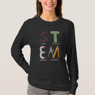 STEM Naturwissenschaft Technologie Ingenieurwesen T-Shirt