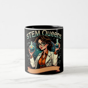 STEM Queens Zweifarbige Tasse
