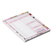 STEM Science Teacher Daily Planer Notizblock (angewinkelt)