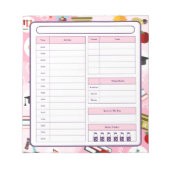 STEM Science Teacher Daily Planer Notizblock (Vorderseite)