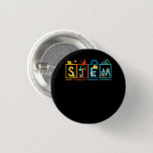 STEM Science Technology Engineering Mathematiker S Button (Vorne & Hinten)