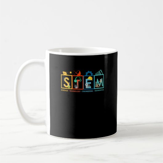 STEM Science Technology Engineering Mathematiker S Kaffeetasse (Links)