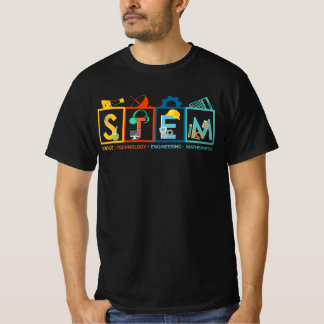 STEM Science Technology Engineering Mathematiker S T-Shirt