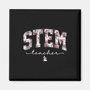 Stem Science Technology Ingenieurwesen Mathe Lehre Magnet