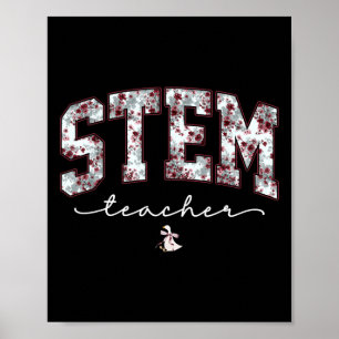 Stem Science Technology Ingenieurwesen Mathe Lehre Poster