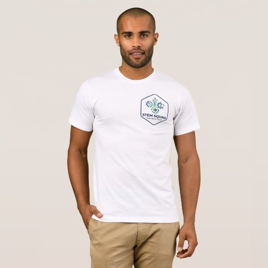 STEM-Squad Code Build Repeat für junge Coder T-Shirt (Vorne ganz)