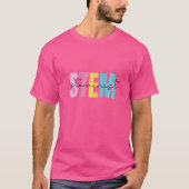 Stem Squad Science Technology Engineering Math S T-Shirt (Vorderseite)
