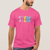 Stem Squad Science Technology Engineering Math Ste T-Shirt (Vorderseite)