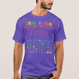 STEM Squad Science Technology Engineering Math Tee