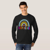 STEM Squad  Students & Teachers Crew Rainbow T-Shirt (Vorne ganz)