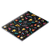 STEM-Symbole: Wissenschaft, Technik, etc. Notizblock (Linke Seite)