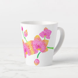 Stem von Orchids Latte Tasse