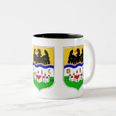 Stema șvabilor bănățeni zweifarbige tasse (VorderseiteRechts)