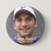StembridgeW2007Mug, Furman Baseball, 2006-2007 Button (Vorderseite)