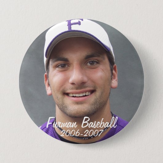 StembridgeW2007Mug, Furman Baseball, 2006-2007 Button (Vorderseite)
