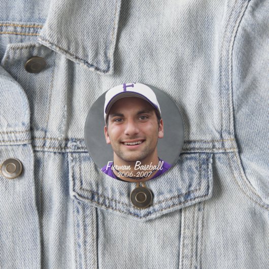 StembridgeW2007Mug, Furman Baseball, 2006-2007 Button (Beispiel)