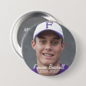 StembridgeW2007Mug, Furman Baseball, 2006-2007 Button (Vorne & Hinten)
