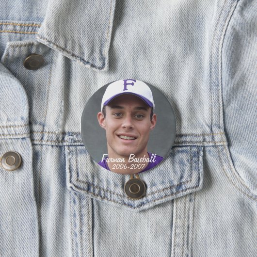 StembridgeW2007Mug, Furman Baseball, 2006-2007 Button (Beispiel)