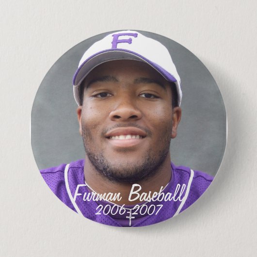 StembridgeW2007Mug, Furman Baseball, 2006-2007 Button (Vorderseite)