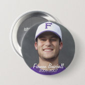 StembridgeW2007Tasse, Furman Baseball, 2006-2007 Button (Vorne & Hinten)