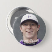 StembridgeW2007Tasse, Furman Baseball, 2006-2007 Button (Vorne & Hinten)