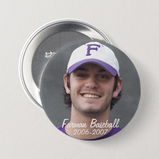 StembridgeW2007Tasse, Furman Baseball, 2006-2007 Button (Vorne & Hinten)