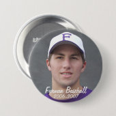 StembridgeW2007Tasse, Furman Baseball, 2006-2007 Button (Vorne & Hinten)
