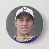 StembridgeW2007Tasse, Furman Baseball, 2006-2007 Button (Vorderseite)