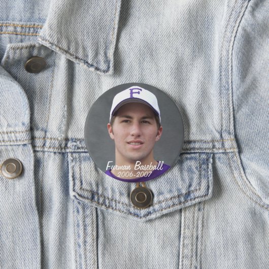 StembridgeW2007Tasse, Furman Baseball, 2006-2007 Button (Beispiel)