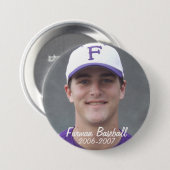 StembridgeW2007Tasse, Furman Baseball, 2006-2007 Button (Vorne & Hinten)