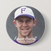 StembridgeW2007Tasse, Furman Baseball, 2006-2007 Button (Vorderseite)