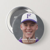 StembridgeW2007Tasse, Furman Baseball, 2006-2007 Button (Vorne & Hinten)
